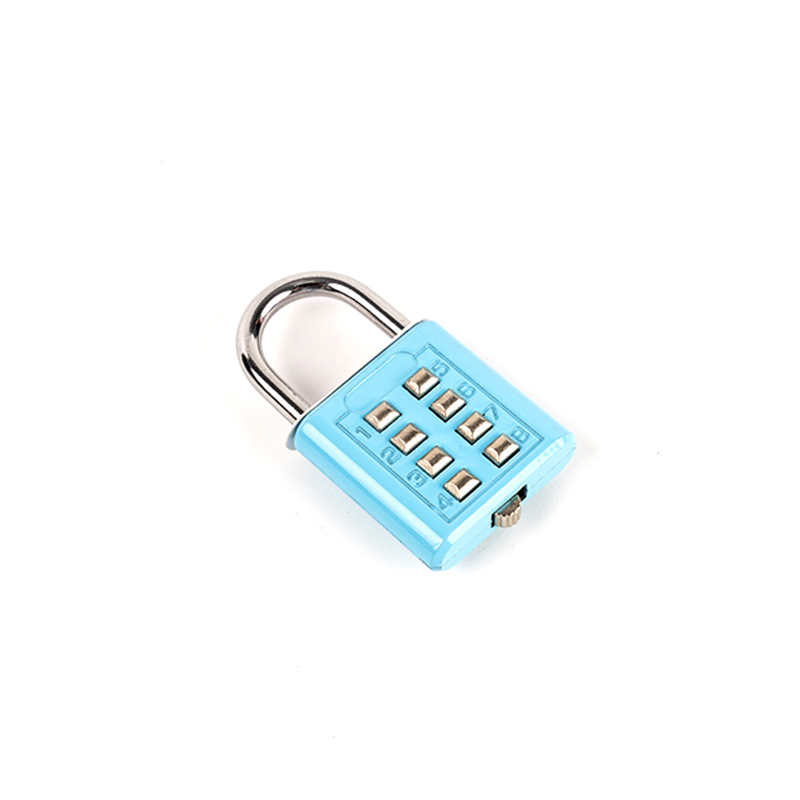 Padlock de senha de botão de push-button resistente a alta resistência