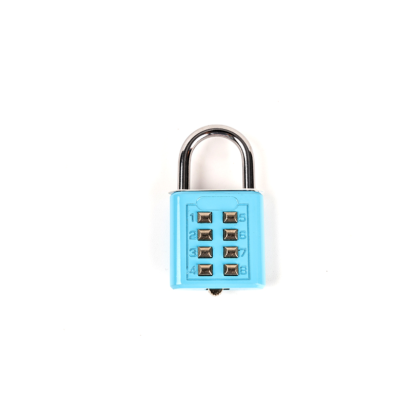 Padlock de senha de botão de push-button resistente a alta resistência