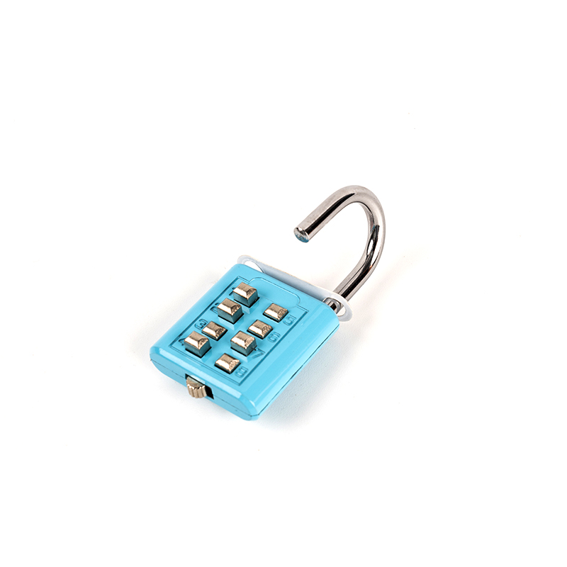 Padlock de senha de botão de push-button resistente a alta resistência