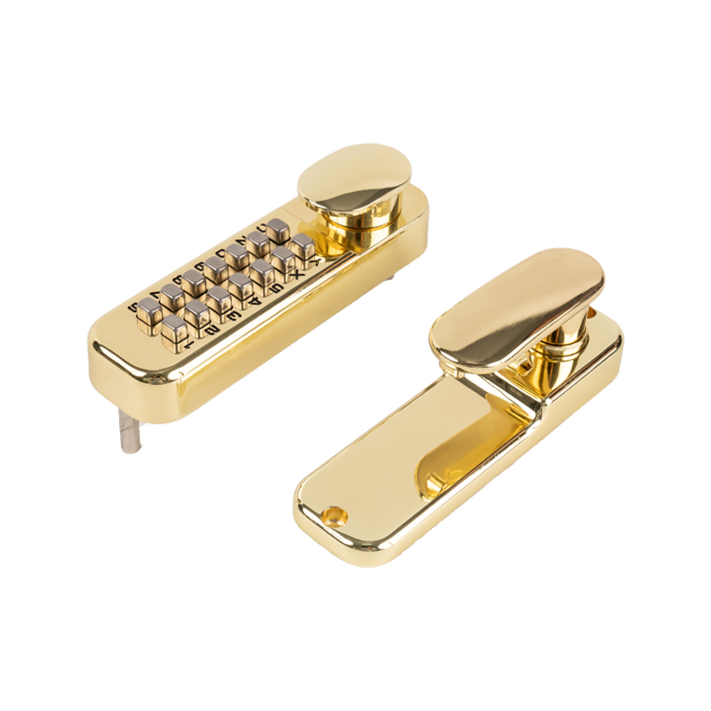 Trava de porta de botão fácil de operar