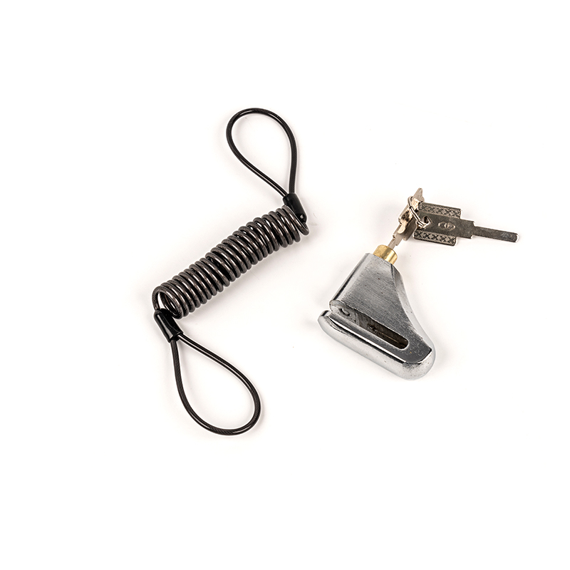 Trava de freio de disco anti-roubo portátil de alta resistência