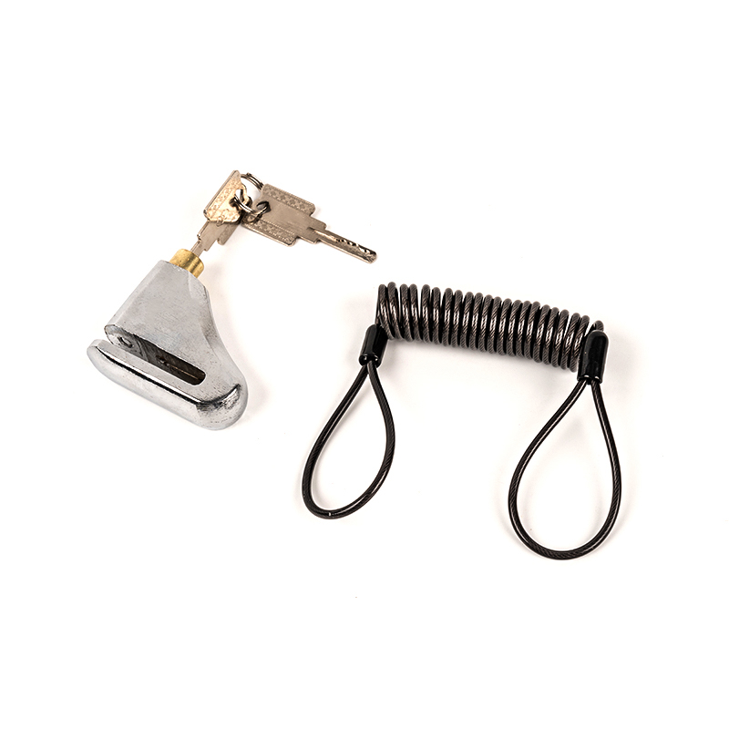 Trava de freio de disco anti-roubo portátil de alta resistência